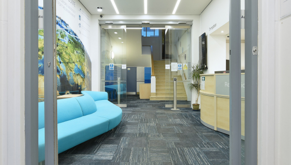 Forbo helps to create a fresh and welcoming appearance for prestigious university department